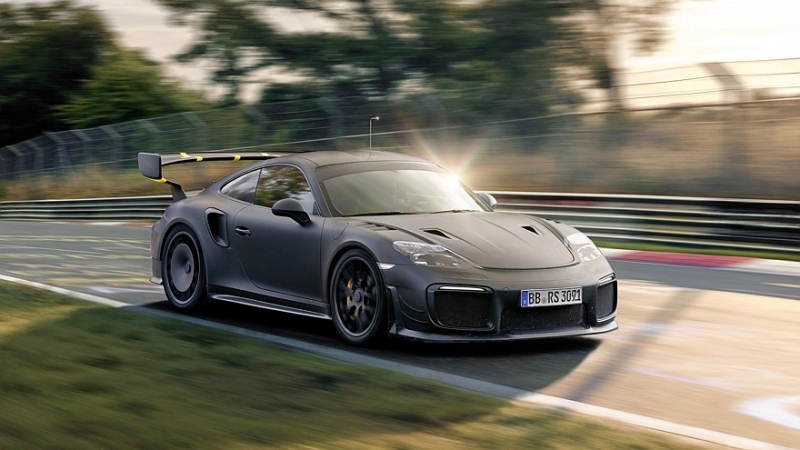 Porsche Flachbau RS: плоский нос, облегчённый кузов и техническая начинка от 911 GT2 RS