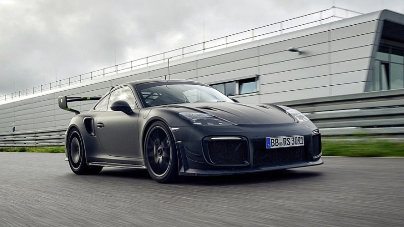 Porsche Flachbau RS: плоский нос, облегчённый кузов и техническая начинка от 911 GT2 RS